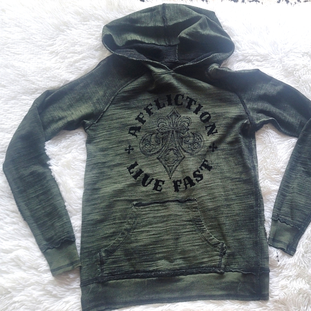 Boy's Affliction hoodie